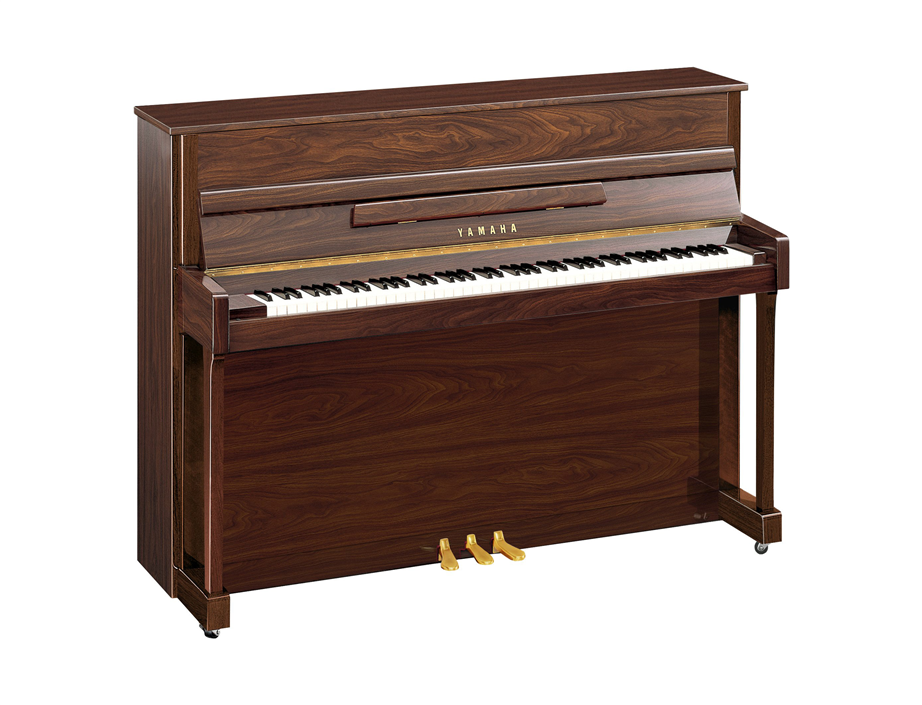 Yamaha b2 PW 113cm Upright Piano Polished Walnut