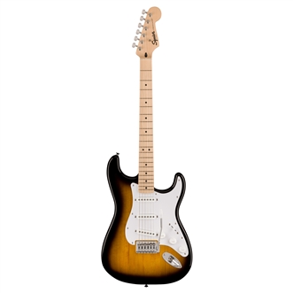 【美品Squier Sonic Stratocaster 2- Sunburst Fender Squier Sonic Stratocaster MN 2-Color Sunburst | Ludimusic