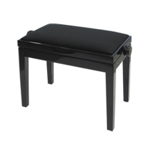 Ludi PE BG27 Polished Black Piano Bench