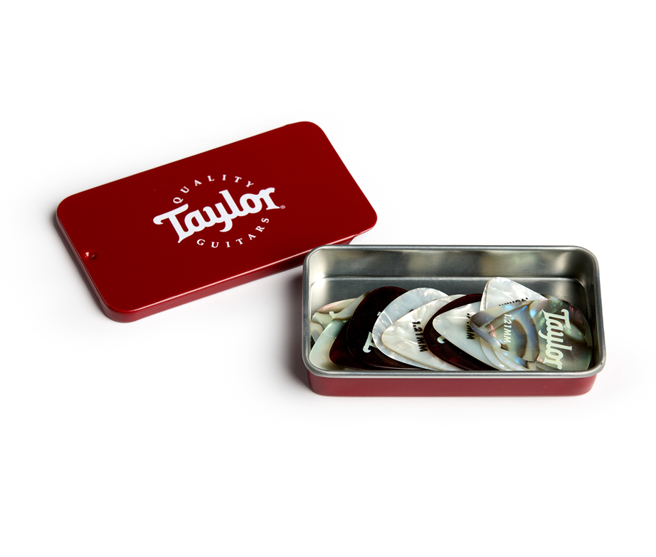 Taylor Taylor Celluloid Pick Tin Pick
