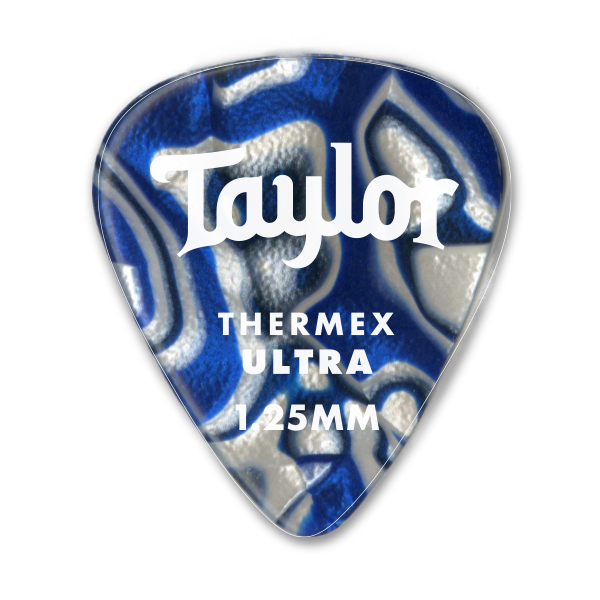Palheta Taylor 1.25 Premium 351 Thermex Ultra Blue Swirl 6 uni