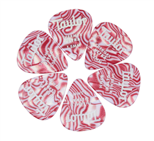 Taylor Premium 351 Thermex Ultra Ruby Swirl 1.5mm 6 pack Guitar Picks