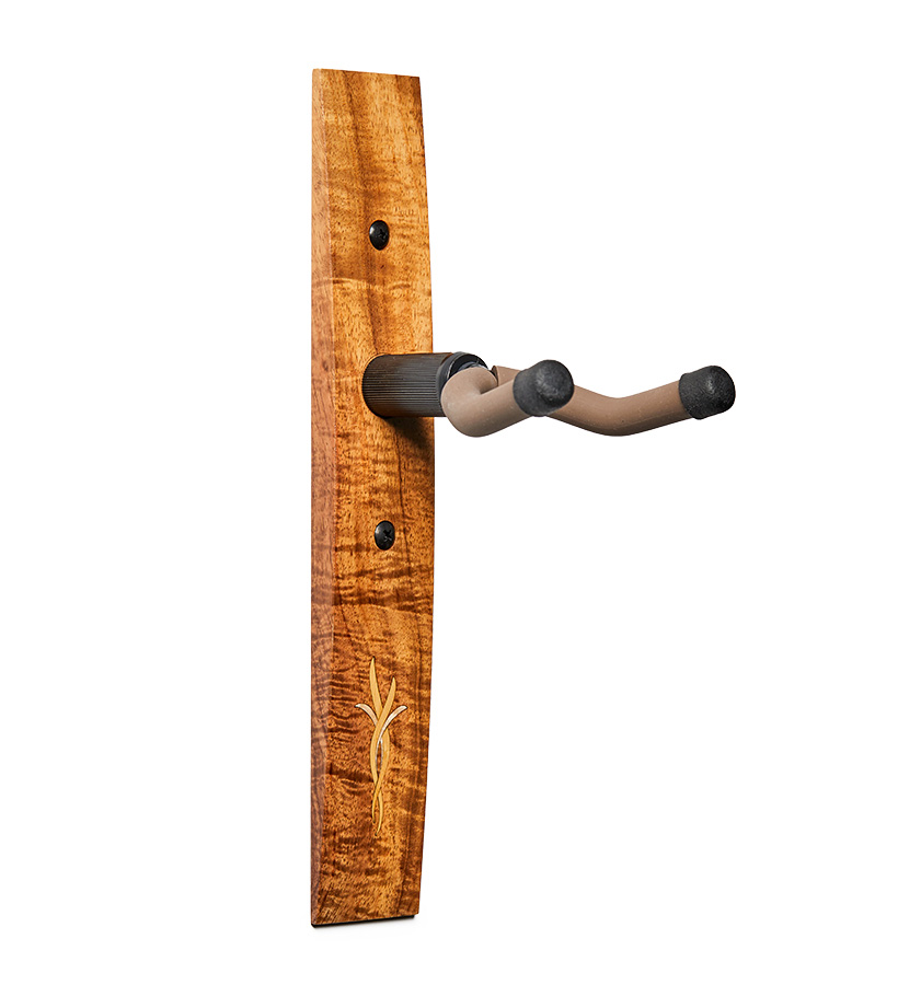 Taylor Bouquet Koa Wood Inlay Guitar Hanger