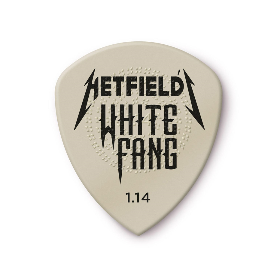 Jim Dunlop James Hetfield White Fang 6 uni Pick
