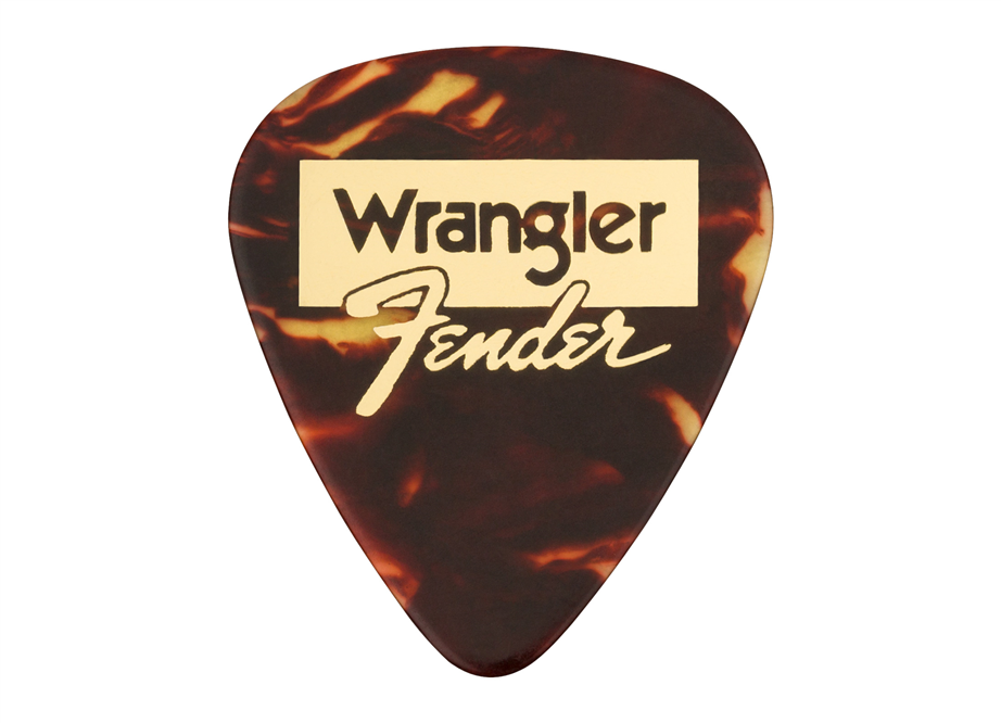 Palheta Fender Wrangler Picks 351 Shape Tortoiseshell 8-pack