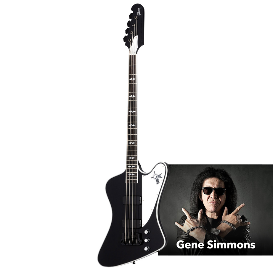Gibson Gene Simmons G2 Thunderbird Ebony | Ludimusic