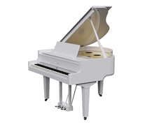Roland GP-9 Digital Grand Piano Polished White Piano