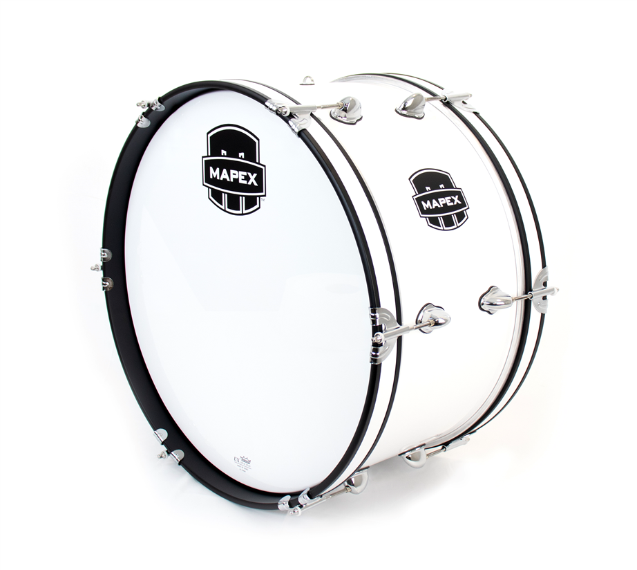 Bombo de Marcha Mapex CBS2010 Blanco 20"x10"