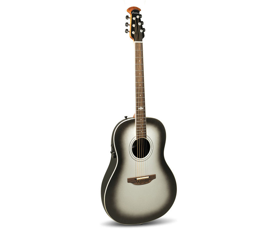 Ovation 1516SSM-G Silver Shadow