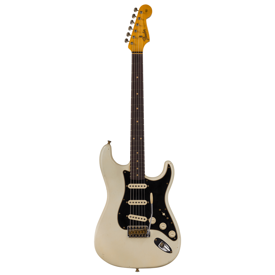 Fender Postmodern Strat Journeyman Relic RW Aged Olimpic White