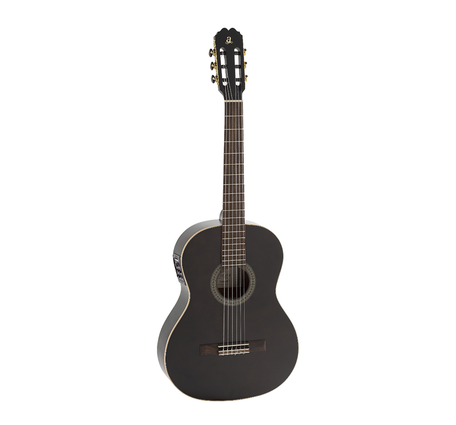 Guitarra Clássica Eletrificada Admira Luna EQ6 Black