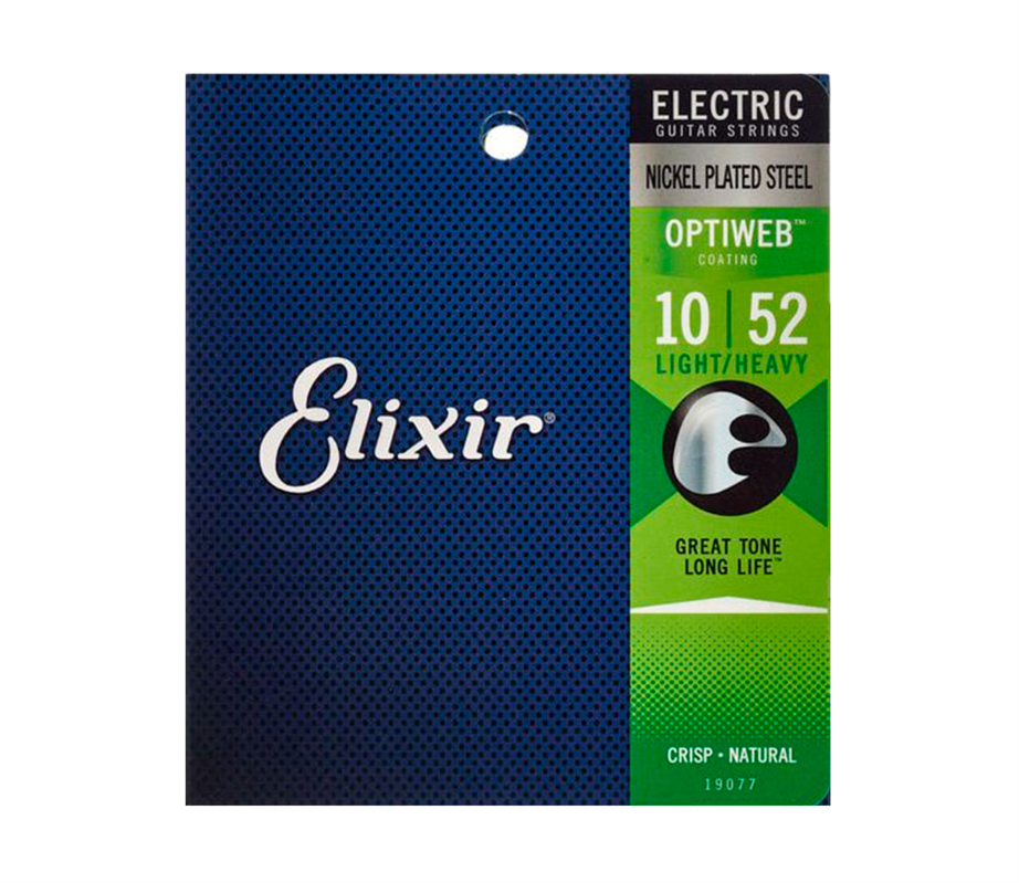 Elixir Optiweb 19077 Light/Heavy 010-052 Electric guitar strings