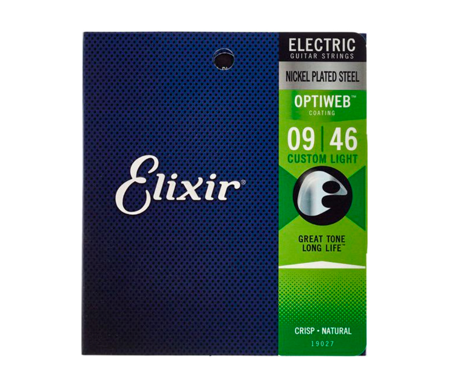 Elixir Optiweb 19027 Custom Light 009-046 Electric guitar strings