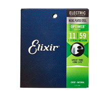 Elixir Optiweb 19106 Medium 011-059 7 Strings Electric guitar strings