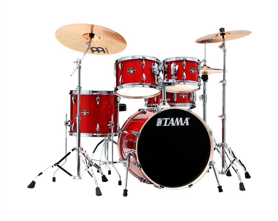 Tama Imperialstar IP50H6W Drumkit Burnt Red Mist