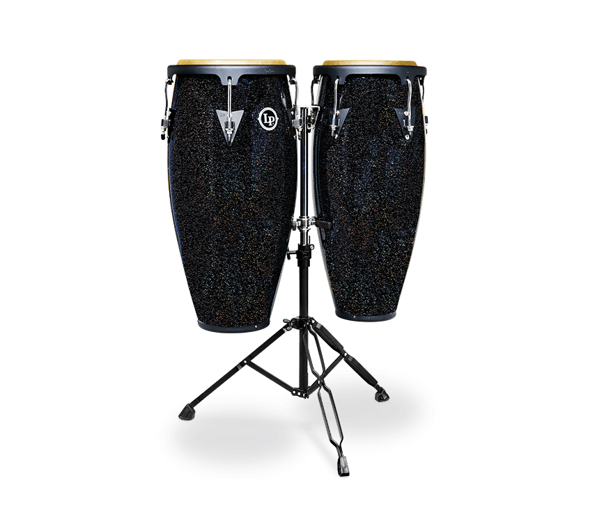 LP LPA646-BM Santana 10"/11" Black Magic com suporte