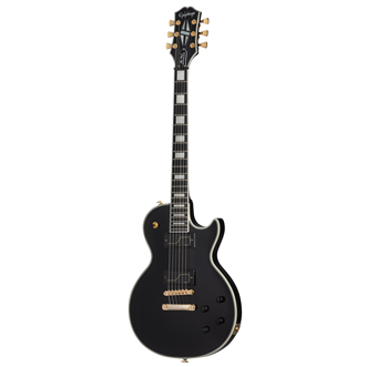 ギター Matt Heafy Les Paul Custom Origins Epiphone Matt Heafy Les Paul Custom Origins Ebony | Ludimusic