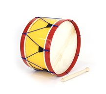 Adamastor PLX14 35cm Yellow / Red Hoop Traditional Tom