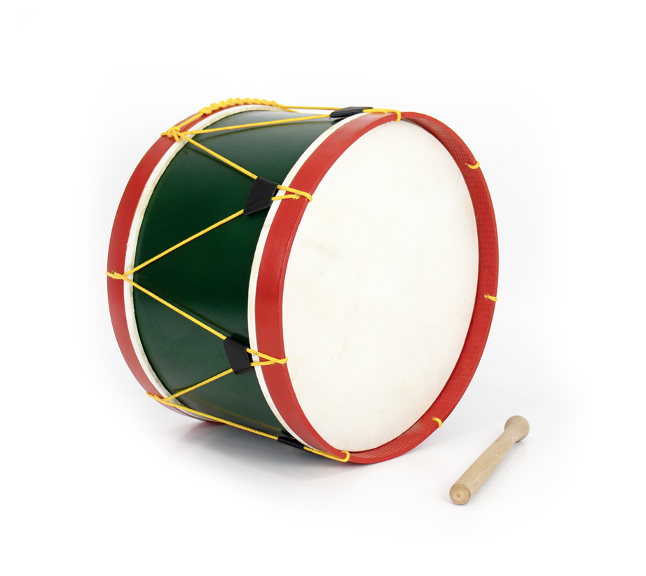 Adamastor PLX15 Green / Red Hoop 38cm Traditional Tom