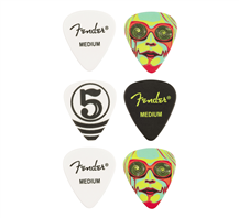 Fender John 5 351 Celluloid Picks (6 pack) Pick