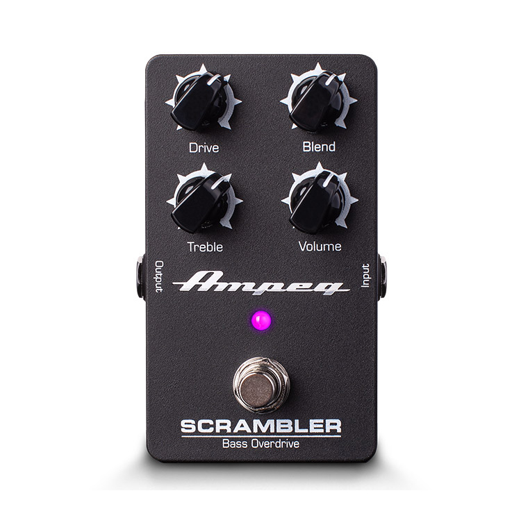 Ampeg Scrambler Bass Overdrive Black