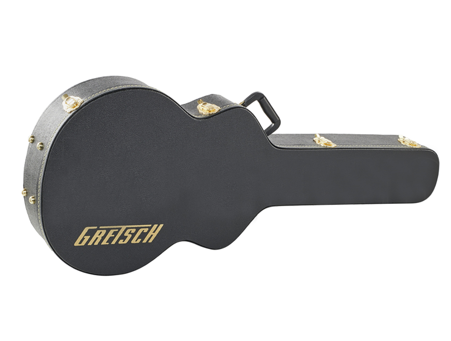 Gretsch G6298 Hollow Body Flat Top 12String Black Guitar case