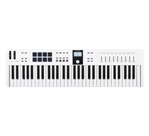 Arturia KeyLab Essential 61 Mk3 White MIDI Keyboard Controller