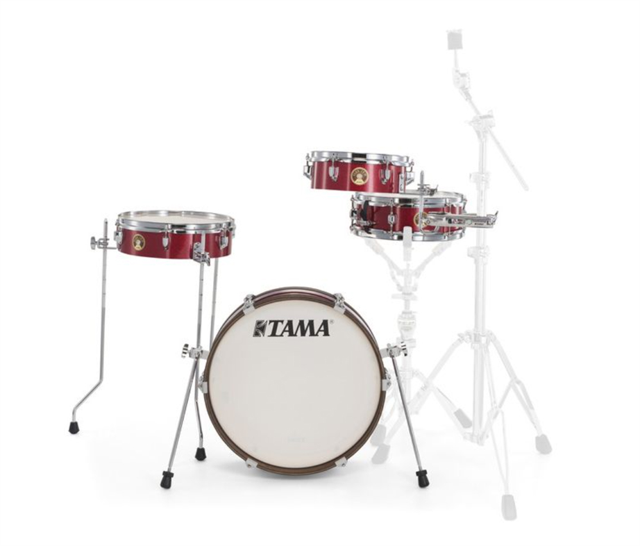 Tama Club-JAM Pancake Kit LJK48P Burnt Red Mist Drumset