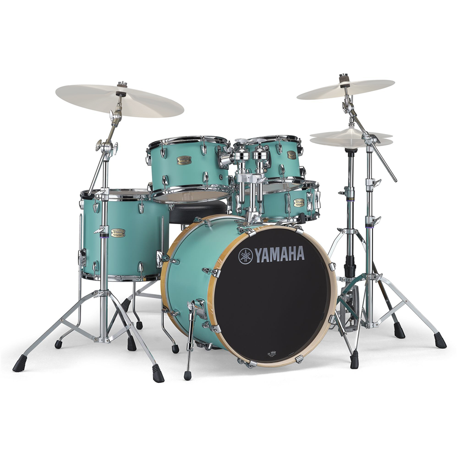 Yamaha Stage Custom SBP2F5 + HW780 Matte Surf Green