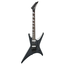 Jackson JS Series Warrior JS32 AH Black with White Bevels