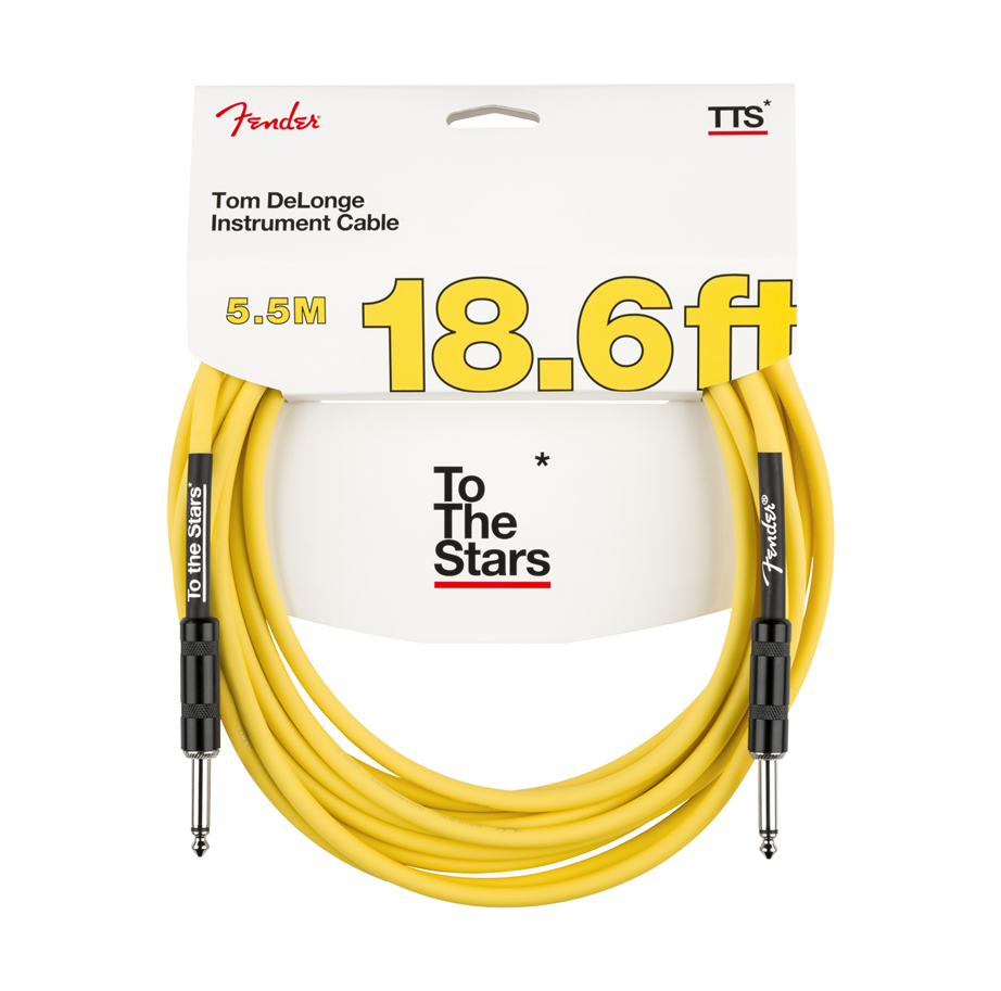 Cabo Instrumento Fender Tom DeLonge To The Stars Graffiti Yellow 5,5mt