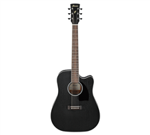 Ibanez PF16MWCE WK Weathered Black Open Pore