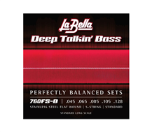 La Bella 760FS-B 045-128 5 strings Flat Wound bass string set