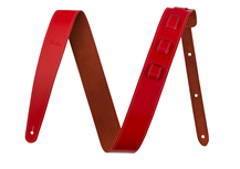 Fender 2" Essentials Leather Strap Red strap
