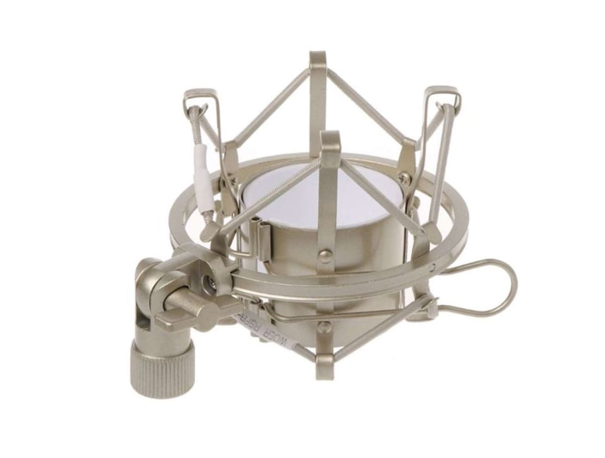 Soporte para Micrófono PowerStudio MSK20 Gris