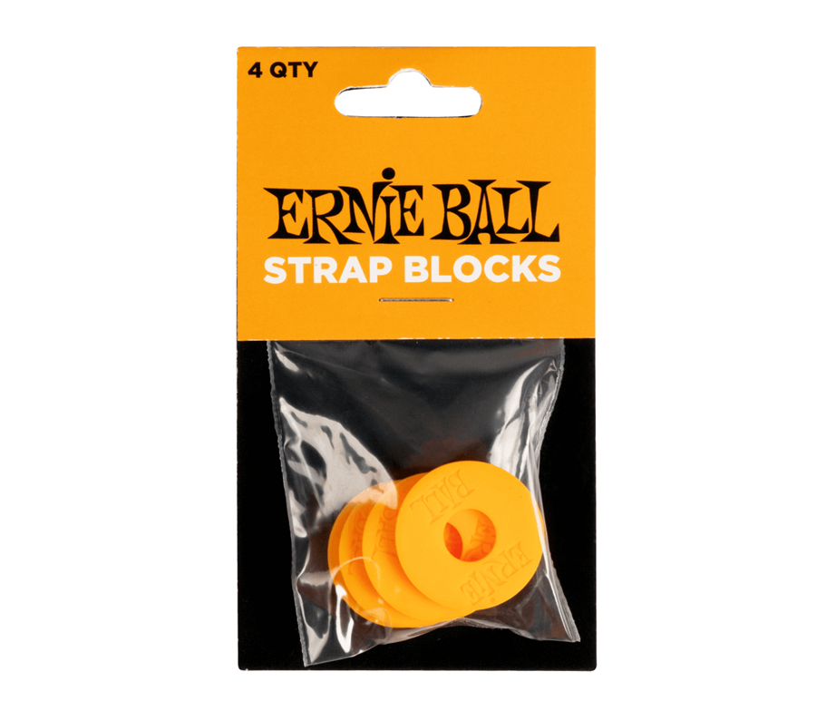 Ernie Ball 5621 Orange STRAP BLOCKS