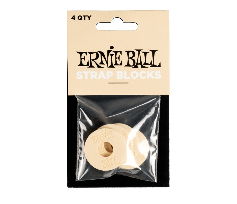 Ernie Ball 5624 Cream STRAP BLOCKS