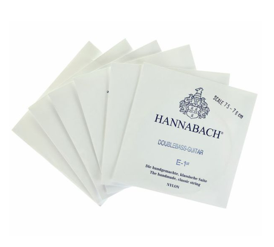 Hannabach 841MT6S 6 strings Acoustic bass string set