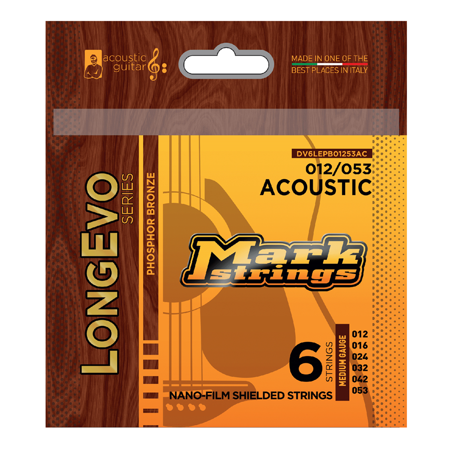 Mark Bass Longevo PhBronze 012-053 Acoustic guitar string set