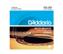 D'Addario EZ940 12 strings 010-050 Acoustic Guitar String Set