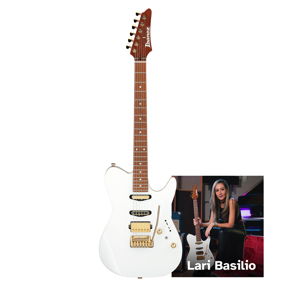 Ibanez LB1 Lari Basilio White