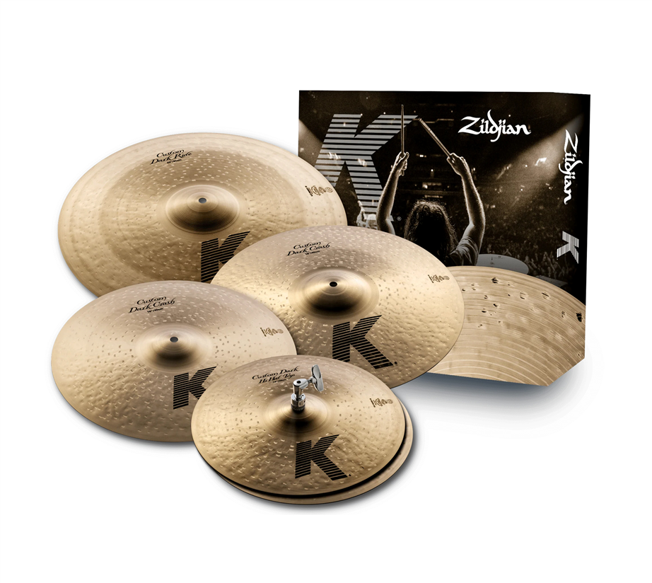 Zildjian K Custom Dark KCD900 Cymbal Set