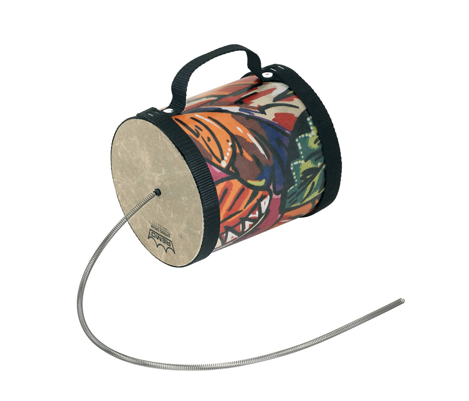 Remo SP-0505-09 Trilok Gurtu Spring Drum Tropical Leaf 5"x5"