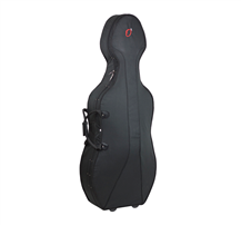 Ortola 350 Black 4/4 Case for Cello w/wheels