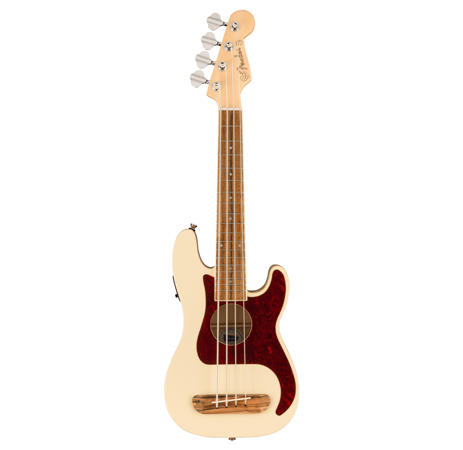 Fender Fullerton Precision Bass Uke Olympic White