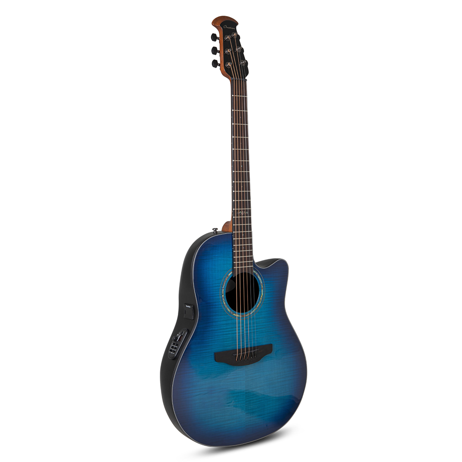 Ovation Celebrity Standard Plus CS-24P Mid Cutaway Blue Burst