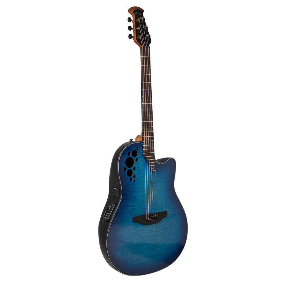 Ovation Celebrity Elite Plus Mid Cutaway CE44P Blue Burst Limited Edition