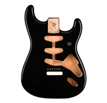Fender Classic Series 60s Stratocaster SSS Alder Body Vint. Black