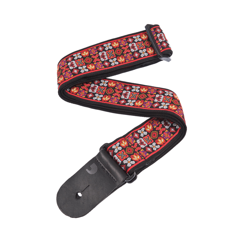 Daddario 50E03 Saugerties Guitar Strap Red