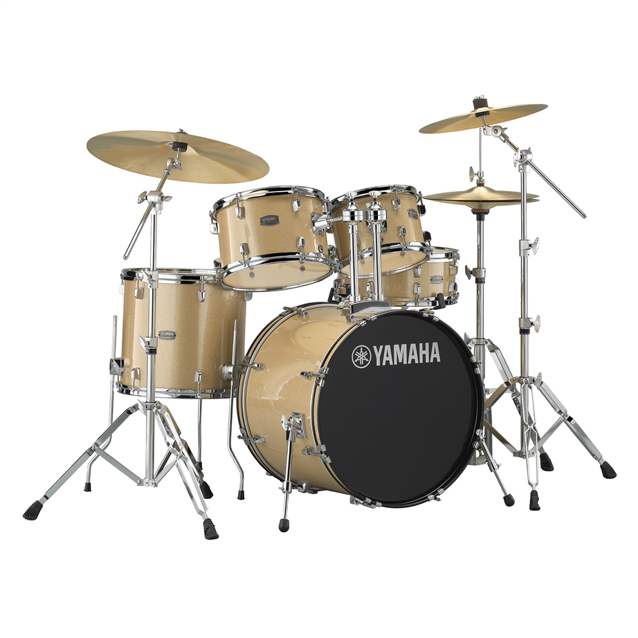 Yamaha Rydeen Studio c/Pratos Paiste 101 Champagne Glitter